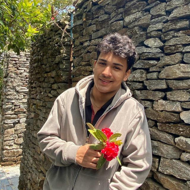 Portrait of Anmol Ghimire, Hi-Link Computer customer in Dharan
